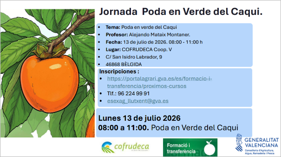  Jornada Poda en Verde del Caqui